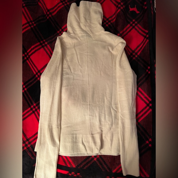 Aqua Cream Turtleneck Sweater - Picture 3 of 6